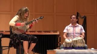 "Shotgun Blues" — Abigail Washburn and Sandeep Das at GMW 2016