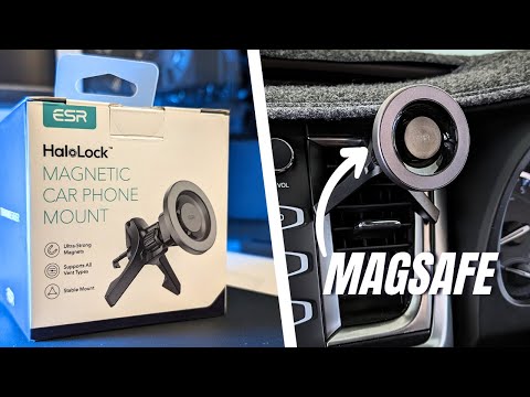 ESR HaloLock MagSafe Car Mount: Review & Setup