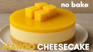 Make This Viral Mango Cheesecake for Summer in Just Minutes! 🍑🌞