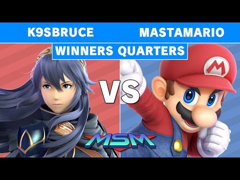 MSM 183 - PA | K9sbruce (Lucina) vs Mastamario (Mario) Winners Quarters - Smash Ultimate