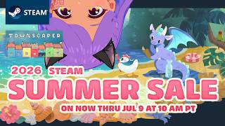 【雑談】Steamサマーセールでおすすめゲーム探し！吉野家コラボやPCトラブルと戦う夜【Townscaper】