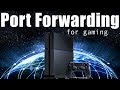Port Forwarding for PS4! (Best Router Settings)