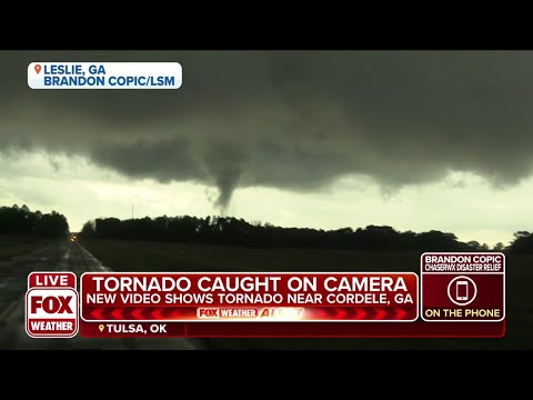 Drill Bit Tornado In Georgia 'Very Intense' And 'Violent': Storm Chaser