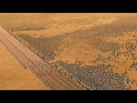 PHALANX WALL vs 7.600 CATAPHRACTS - Total War ROME 2