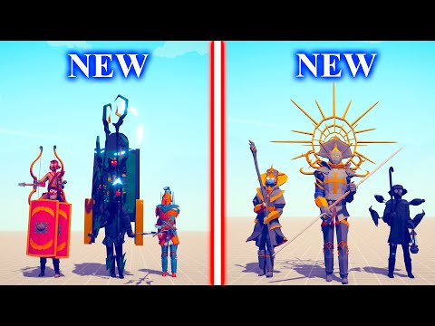 NEW ANCIENT Team vs NEW MEDIEVAL Team - Totally Accurate Battle Simulator TABS