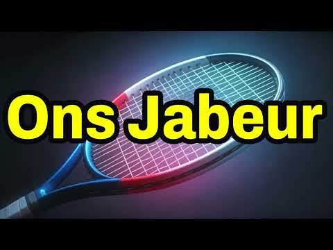 Ons Jabeur Pronunciation | How To Say Ons Jabeur | Who is Ons Jabeur