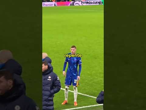 El árbitro no sabía qué hacer 😳 Palmer se vuelve loco 🤯#futbol #shorts