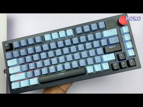 Jedel WKL 100 Mechanical Keyboard Display With Wheel Black