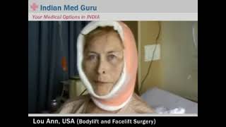 Lou Anne, USA patient video testimonial India