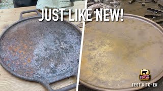 How to Restore a Rusted Cast Iron Skillet