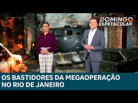 Bastidores da megaoperação da Polícia no combate ao Comando Vermelho no Rio de Janeiro