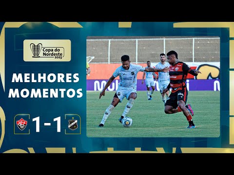 VITÓRIA 1 X 1 ABC I MELHORES MOMENTOS I COPA DO NORDESTE 2023