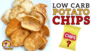 Low Carb POTATO CHIPS - Keto Chips recipe by Heavenly Fan