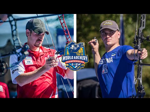 Christopher Perkins v Robin Jaatma – compound men quarter | Yankton 2021 World Archery Championships