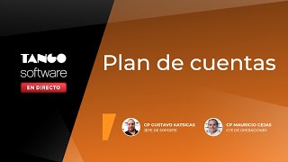 Plan de cuentas en Contabilidad - Tango Software En Directo