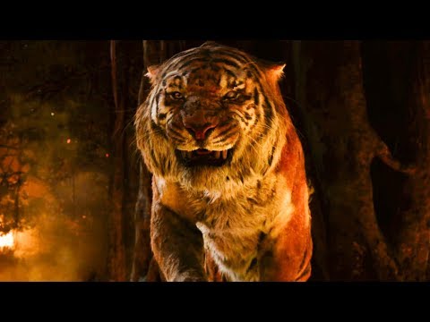 The Jungle Book (2016) - Mowgli vs. Shere Khan Final Fight Scene