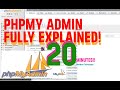 PHPMYADMIN TUTORIAL Master Phpmyadmin In 20 Minutes PhpMyadmin Xampp Fully Explained NestWave