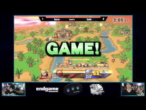 Rise 2016 Top 32 LR4 - Horse (Zero Suit Samus/Ness) vs TGZ~Saiki (Ness)