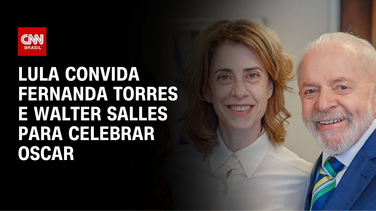 Lula convida Fernanda Torres e Walter Salles para celebrar o Oscar | CNN NOVO DIA