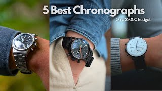 Watches I Recommend to Friends on a $2000 budget