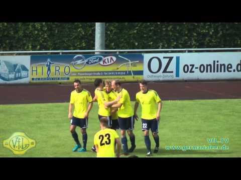 Holger Wulff (VfL Germania Leer) mit Supertor gegen Werder Bremen U23