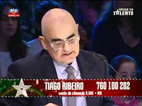 Portugal Tem Talento 1ª Semi Final - Tiago Ribeiro