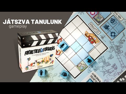 Frenetikus Forgatás gameplay  JÁTSZVA TANULUNK - reflexshop