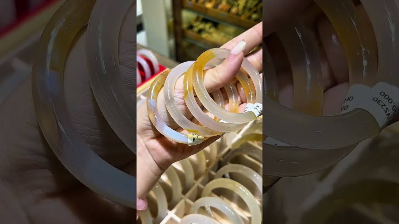 Vòng Mã Não Trắng size nhỏ #jewelry