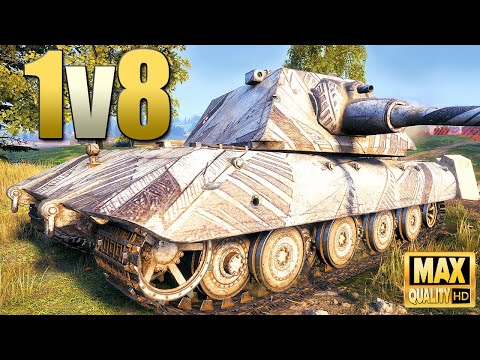 E 100: Sensationell 1 gegen 8 - World of Tanks