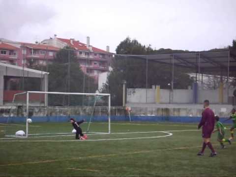 Sintrense B x Damaiense Penalty defendido