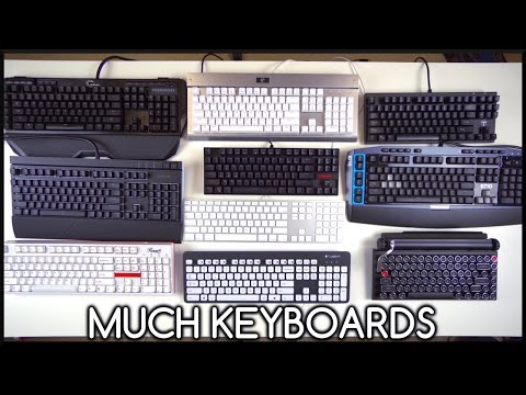 Tour of My 10 Mechanical Keyboards!