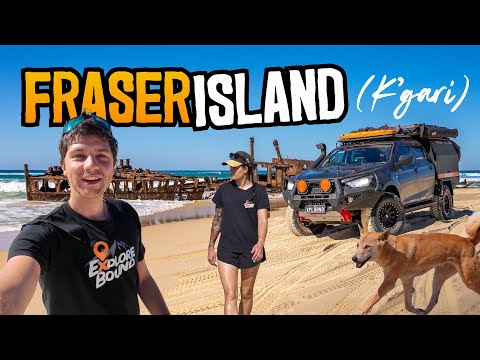 We’re on the LARGEST SAND ISLAND in the World! Fraser Island (K'gari) in Winter