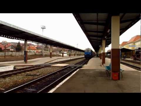 Trains in Oradea - Trenuri in Oradea (12 02 2013)