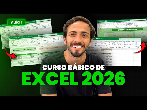 Curso de Excel Básico 2026 | Aula 01 | GRATUITO