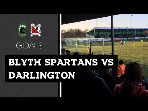Goals: Blyth Spartans v Darlington