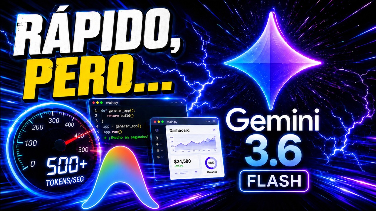 Gemini 3 6 Flash   25 07 Gemini 3.6 Flash: Rápido pero… ¿vale la pena pagar?