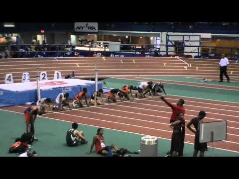 2012 PSAL Frosh/Soph Championships 55m hurdles Final section 2