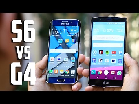 Samsung Galaxy S6 vs LG G4