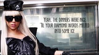 Lady Gaga - Paper Gangsta [Lyrics]