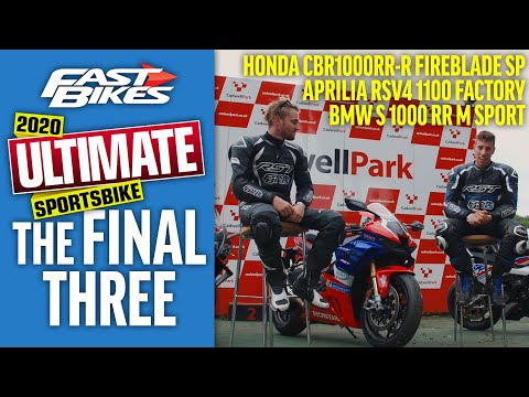 2020 Aprilia RSV4 1100 Factory Vs BMW S1000 RR M Sport Vs Honda Fireblade CBR1000RR-R SP - Shootout!