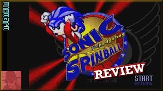 SONIC THE HEDGEHOG SPINBALL - on the SEGA Genesis / Mega Drive - with Commentary !!