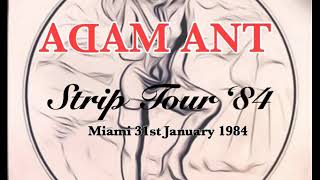 Adam Ant - Live in Miami 1984