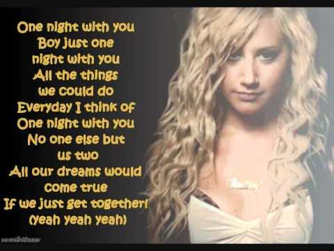 Ashley Tisdale- He said she said LYRICS