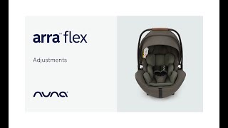 Nuna Set ARRA Flex + base curv výklopná Nuna Arra Flex instalace autosedačky