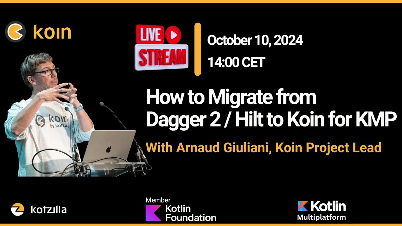 How to Migrate from Dagger 2 / Hilt to Koin for KMP