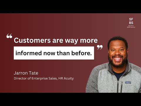 Mastering Enterprise Sales with Jarron Tate