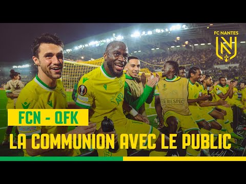 FC Nantes - Qarabag FK : la joie après la victoire !