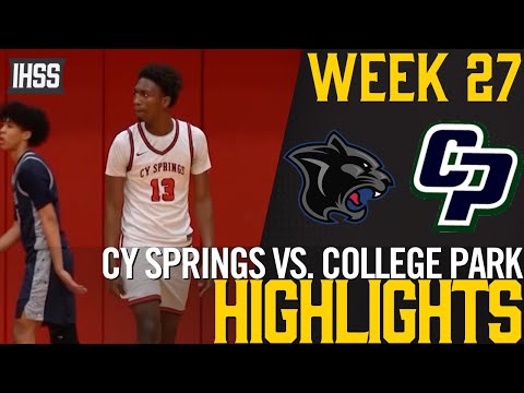 Cy Springs Defeats College Park 60-48 in Area Final Highlights