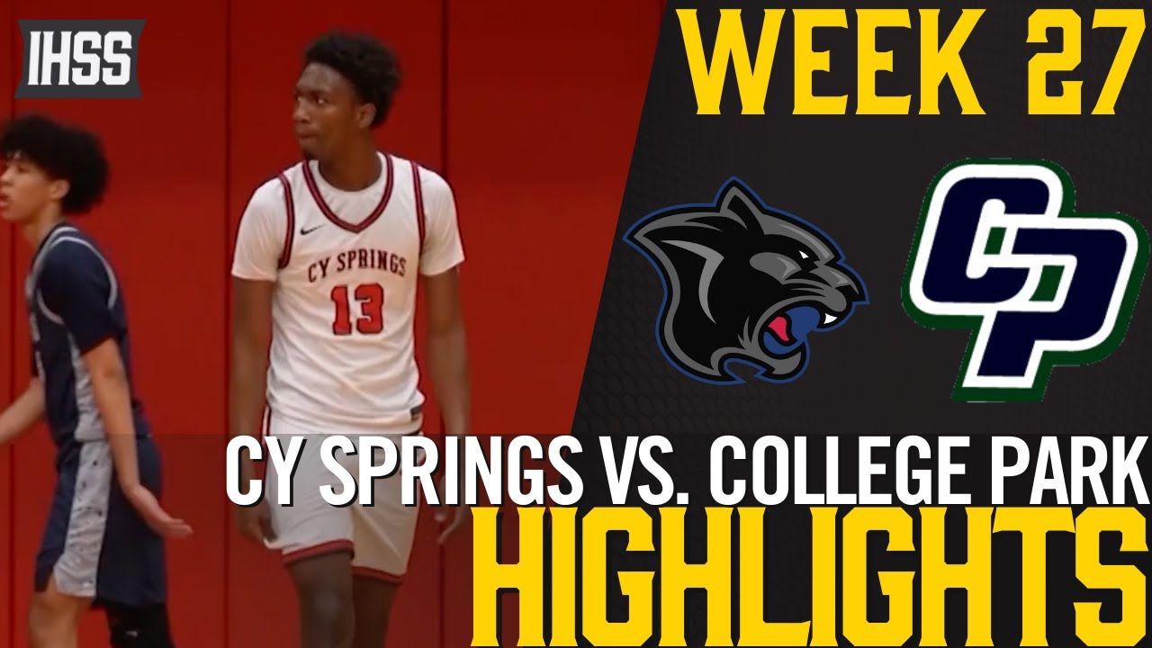 Cy Springs Defeats College Park 60-48 in Area Final Highlights