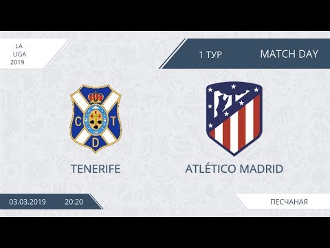AFL19. Spain. La Liga. Day 1. Tenerife-Atlético Madrid
